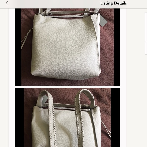 Allsaints small Kita backpack taupe grey - Picture 2 of 4